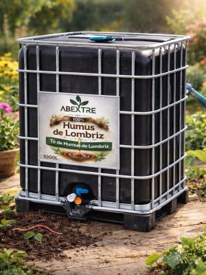 Depósito de 1000L. Té de Humus de Lombriz
