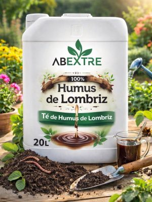 Garrafa de 20L. Té de Humus de Lombriz