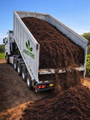Camiones a granel de 18T a 24T. 100% Humus de Lombriz